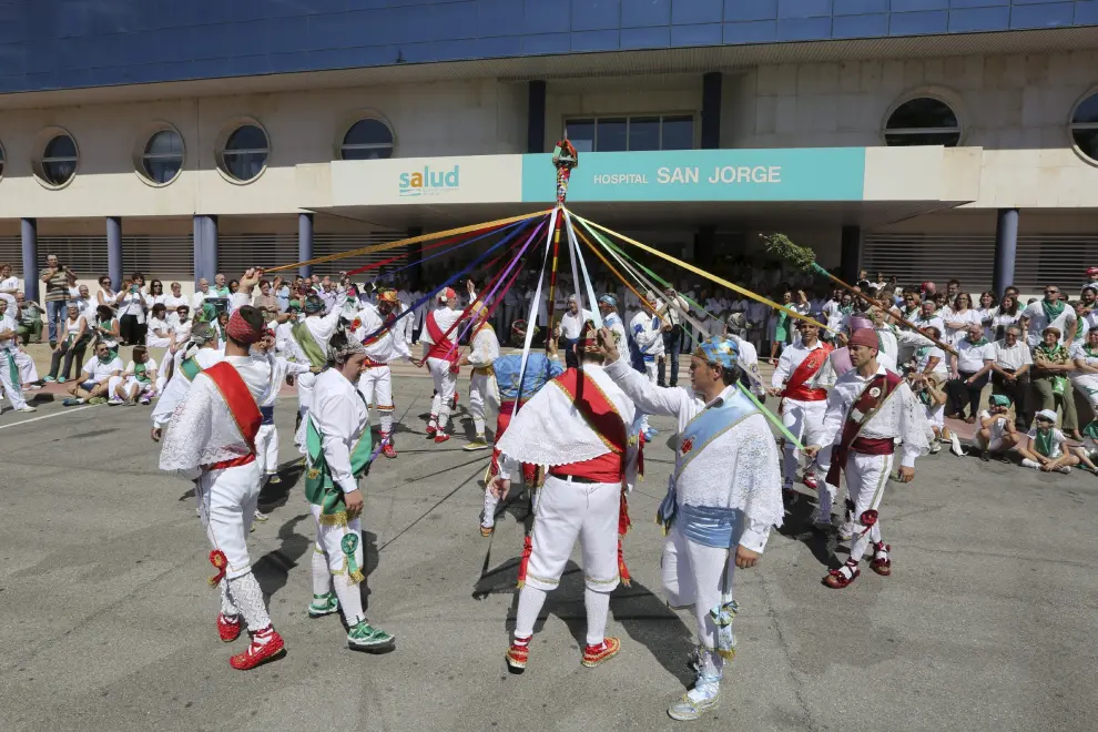 Fiestas de San Lorenzo 2017. El Maratón de los danzantes.