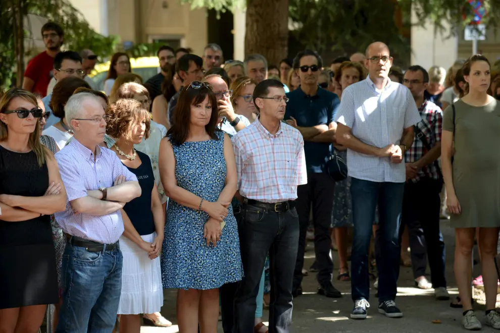 Aragón rechaza el terrorismo y se solidariza con las víctimas