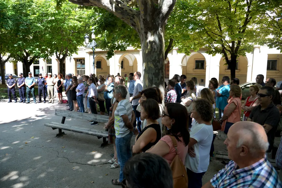 Aragón rechaza el terrorismo y se solidariza con las víctimas