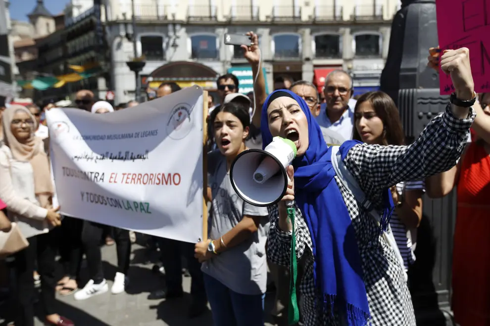 Manifestaciones contra el terrorismo y la islamofobia