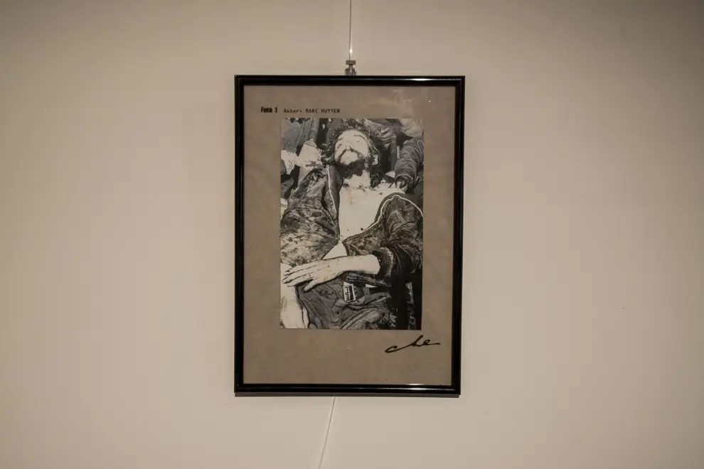 Exposición sobre el Che Guevara en el museo de Castiliscar