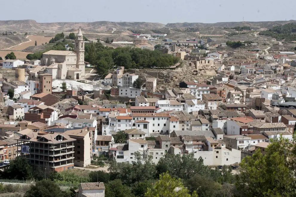 Vistas de Híjar desde la Ermita de Santa Ana.