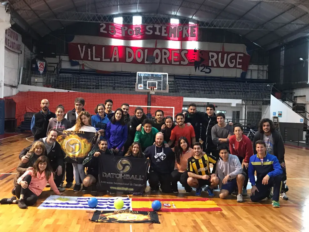 El datchball, promocionado en Uruguay