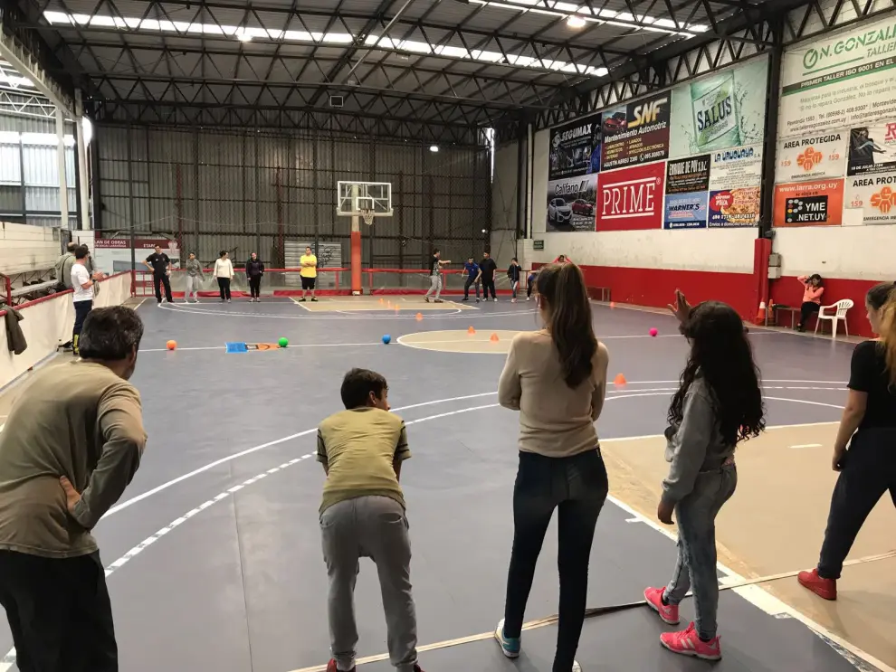 El datchball, promocionado en Uruguay