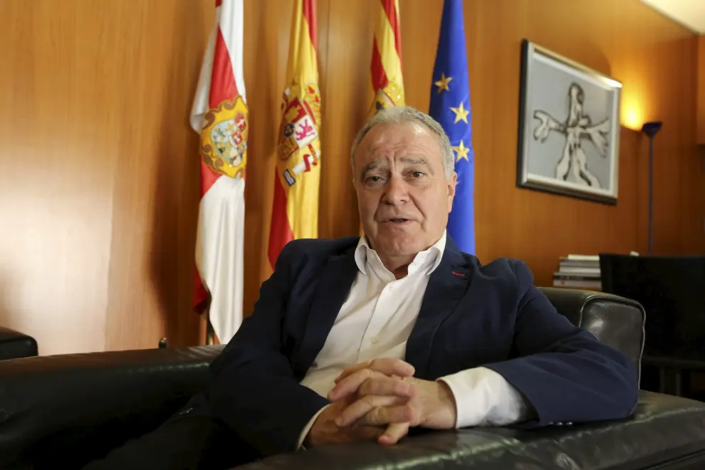 Miguel Gracia. Presidente de la Diputación de Huesca. Está distanciado de Lambán, apuesta por un acuerdo y descarta la confrontación con Ferraz.