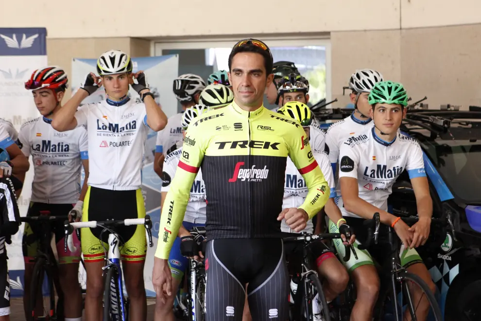 Contador: "Es bueno que toda la gente pueda disfrutar de La Vuelta a España"