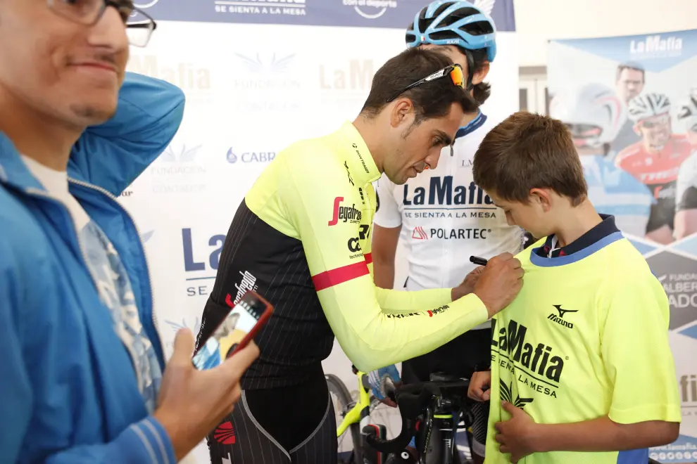 Contador: "Es bueno que toda la gente pueda disfrutar de La Vuelta a España"