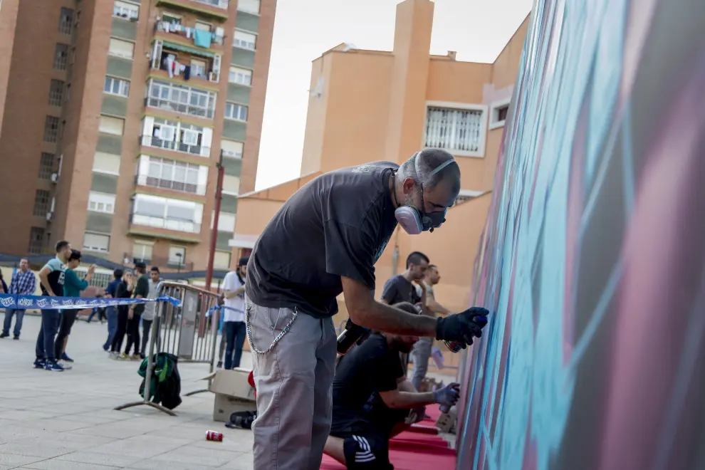 Fiesta del rap 'Made in Zaragoza' y del 'break' en el barrio de la jota