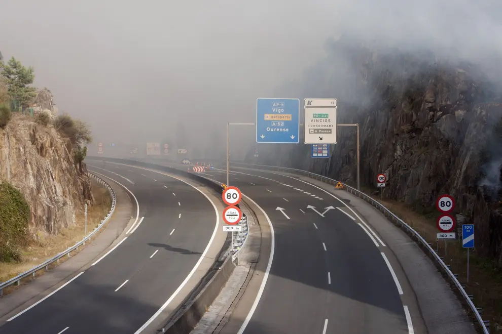 Incendios forestales en Galicia