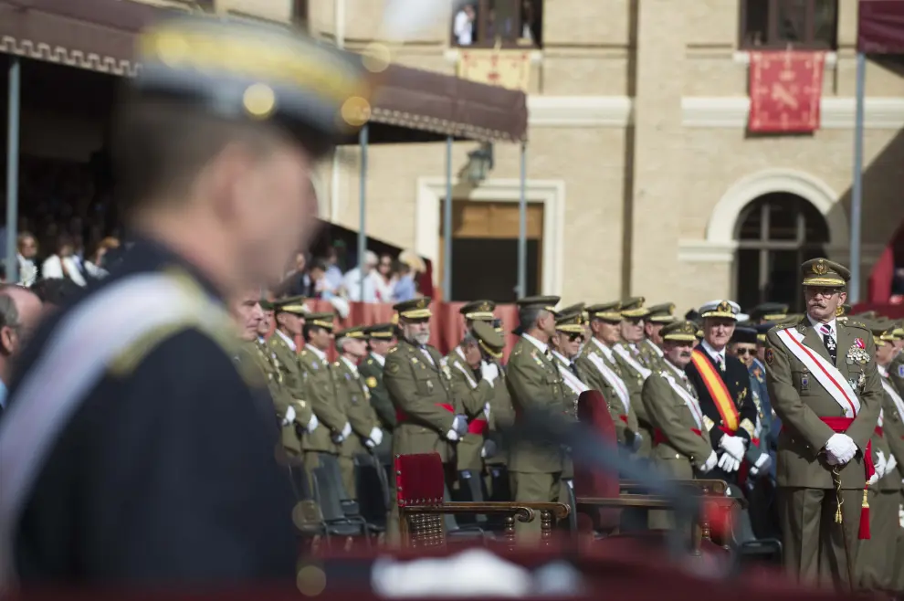 Jura de bandera en la Academia General Militar de Zaragoza