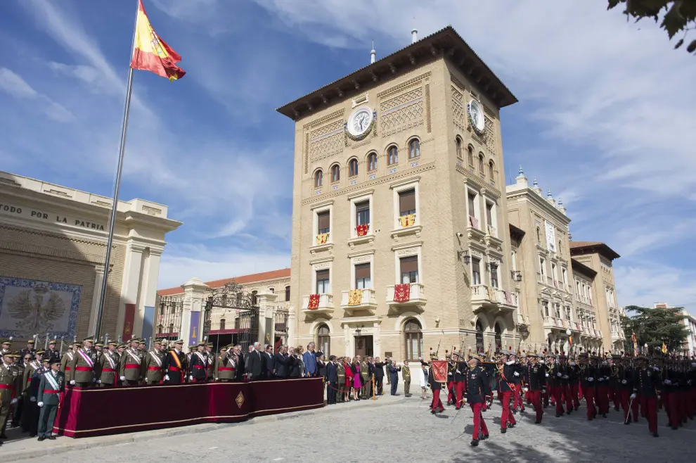 Jura de bandera en la Academia General Militar de Zaragoza
