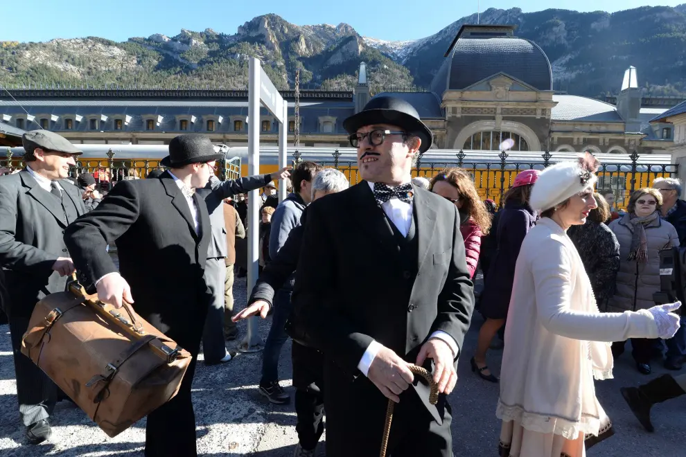 El filme 'Asesinato en el Orient Express' promociona la Estación Internacional de Canfranc
