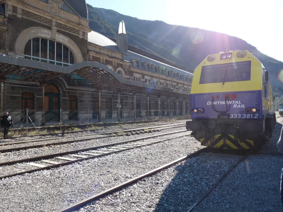 El filme 'Asesinato en el Orient Express' promociona la Estación Internacional de Canfranc
