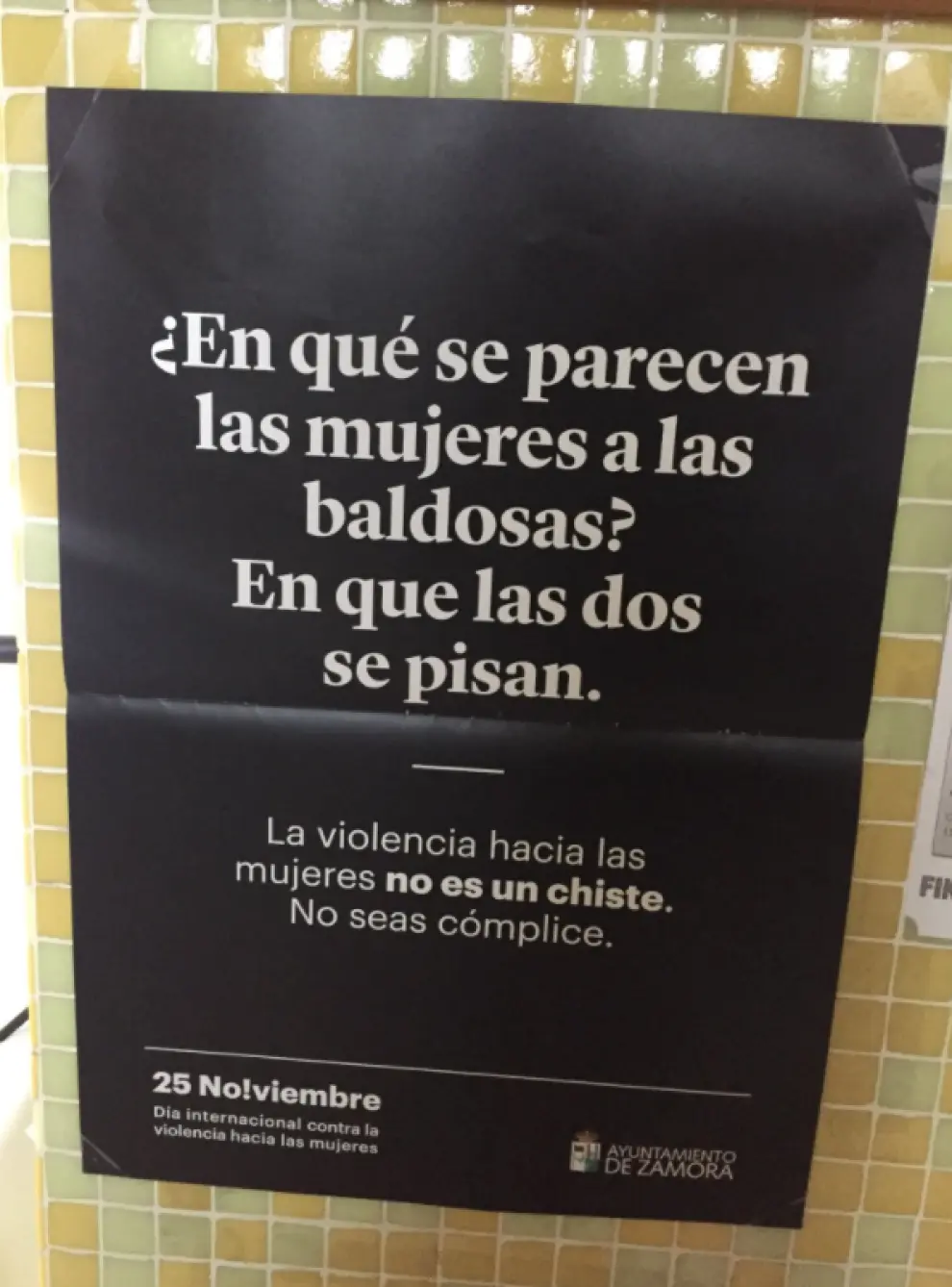 Polémica campaña que usa chistes machistas para concienciar sobre la violencia de género