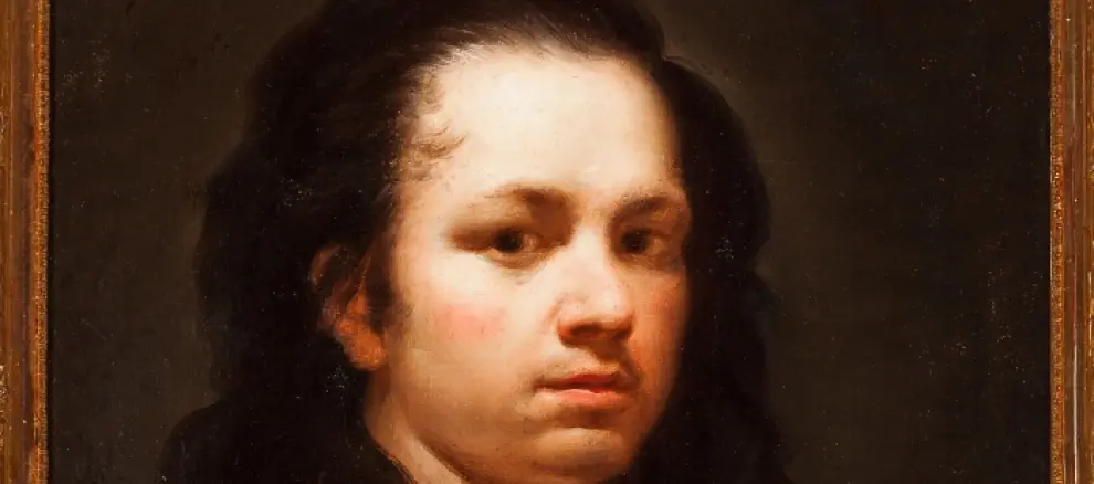 Francisco de Goya y Lucientes, Autorretrato. Museo Goya. Colección Ibercaja-Museo Camón Aznar.