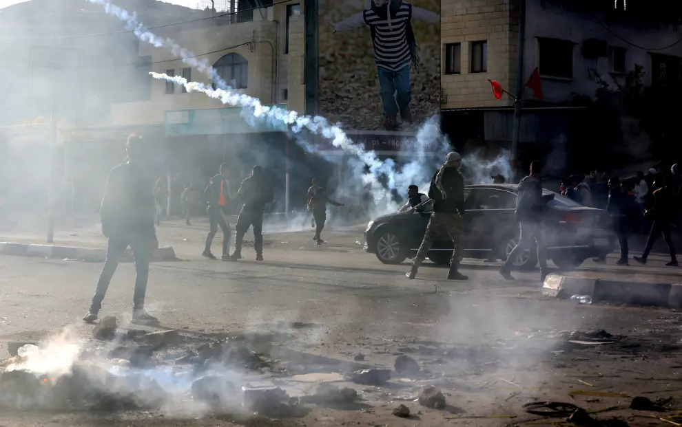 Manifestación y protestas violentas en Jerusalén