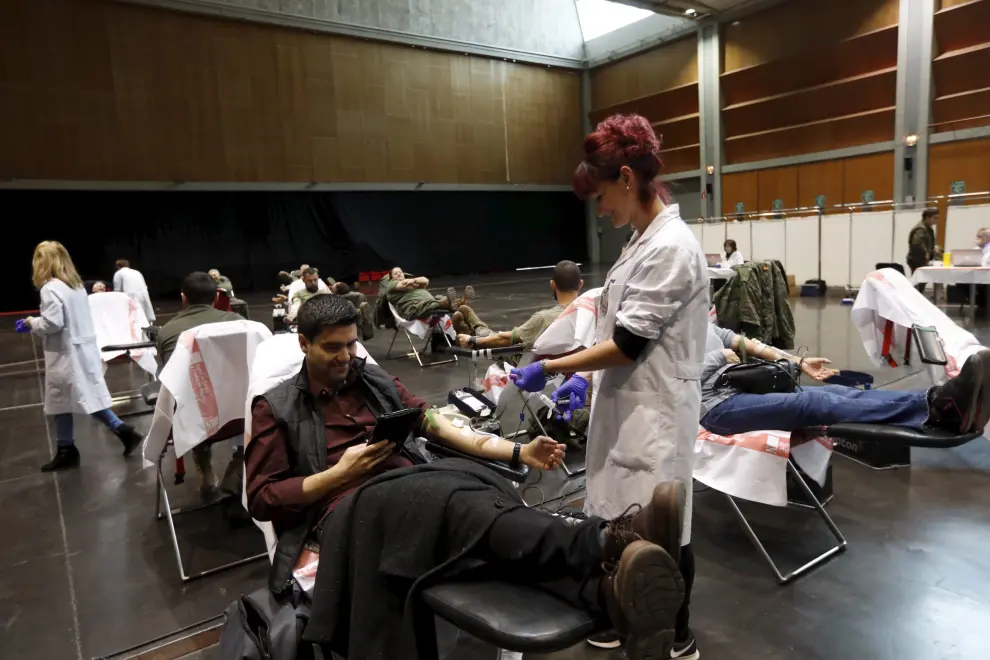 Maratón de donaciones de sangre en Zaragoza