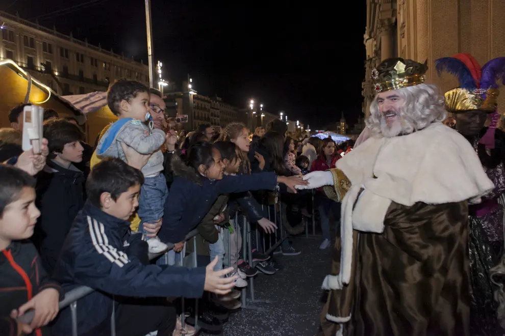 Los Reyes Magos visitan Aragón