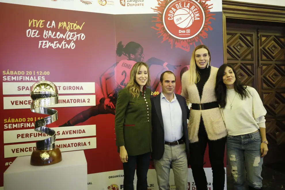 Sorteo de la Copa de la Reina 2018 en Zaragoza
