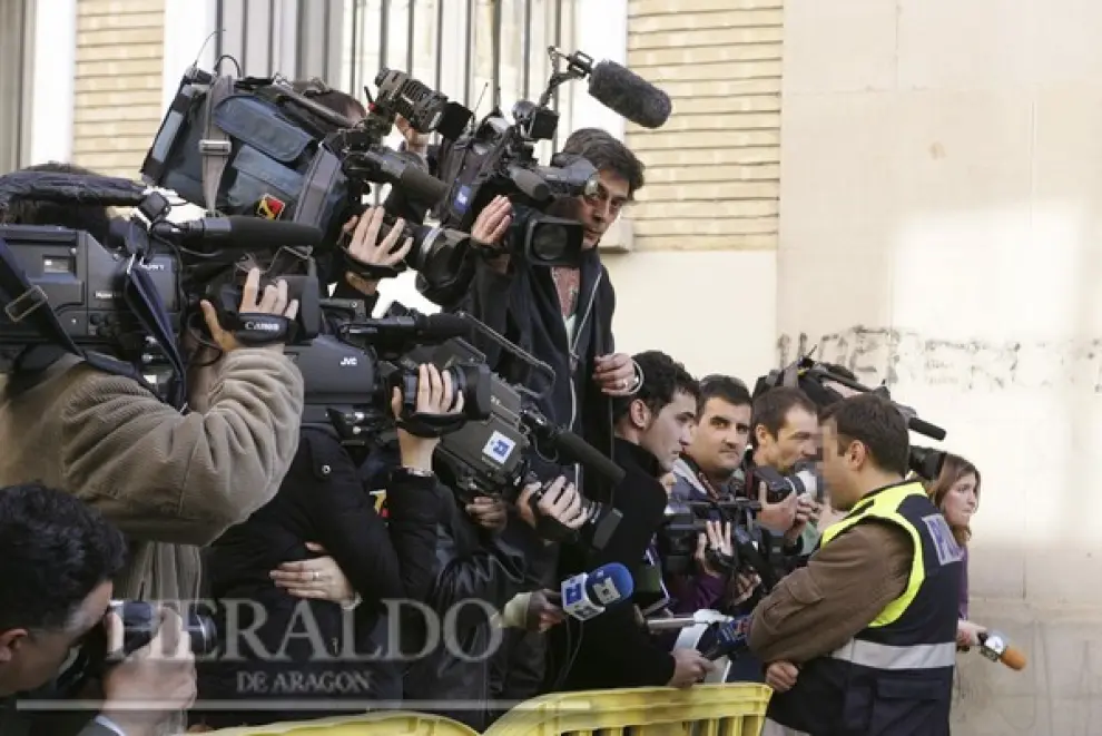 El 16 de noviembre de 2009 se celebra la primera jornada del juicio contra Santiago Mainar, con jurado popular, en Huesca. El interés mediático obligó a la Audiencia de Huesca a poner condiciones a la retrasmisión.