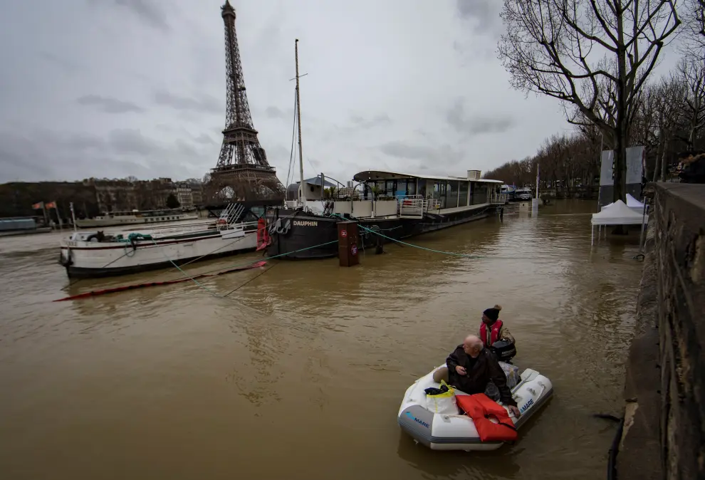 Crecida del río Sena en París