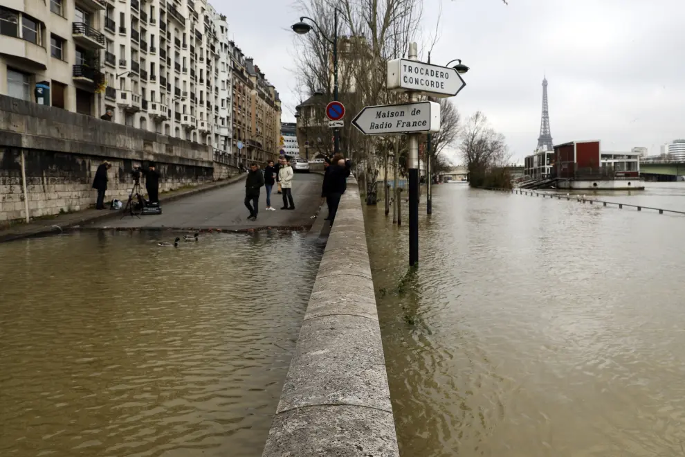Crecida del río Sena en París