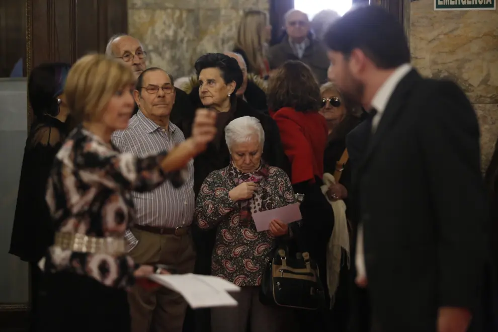 159 parejas celebran sus bodas de oro en Zaragoza