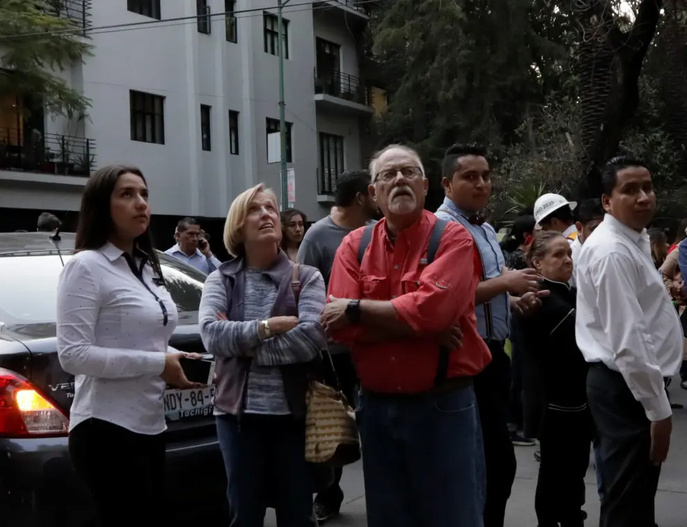 Un fuerte temblor sacude la Ciudad de México