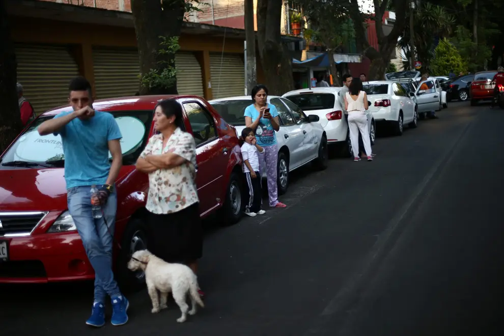 Un fuerte temblor sacude la Ciudad de México