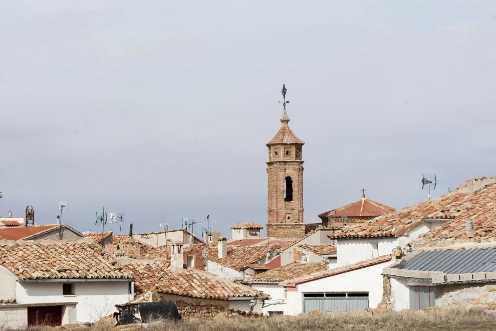 Vistas de Cortes de Aragón.
