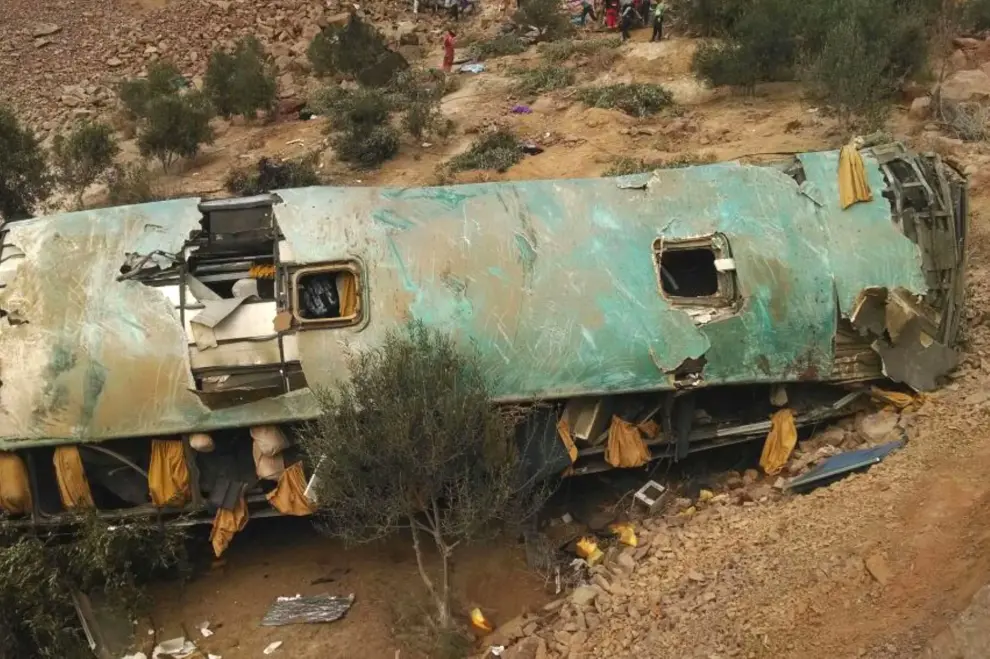 Accidente de autobús en Perú.