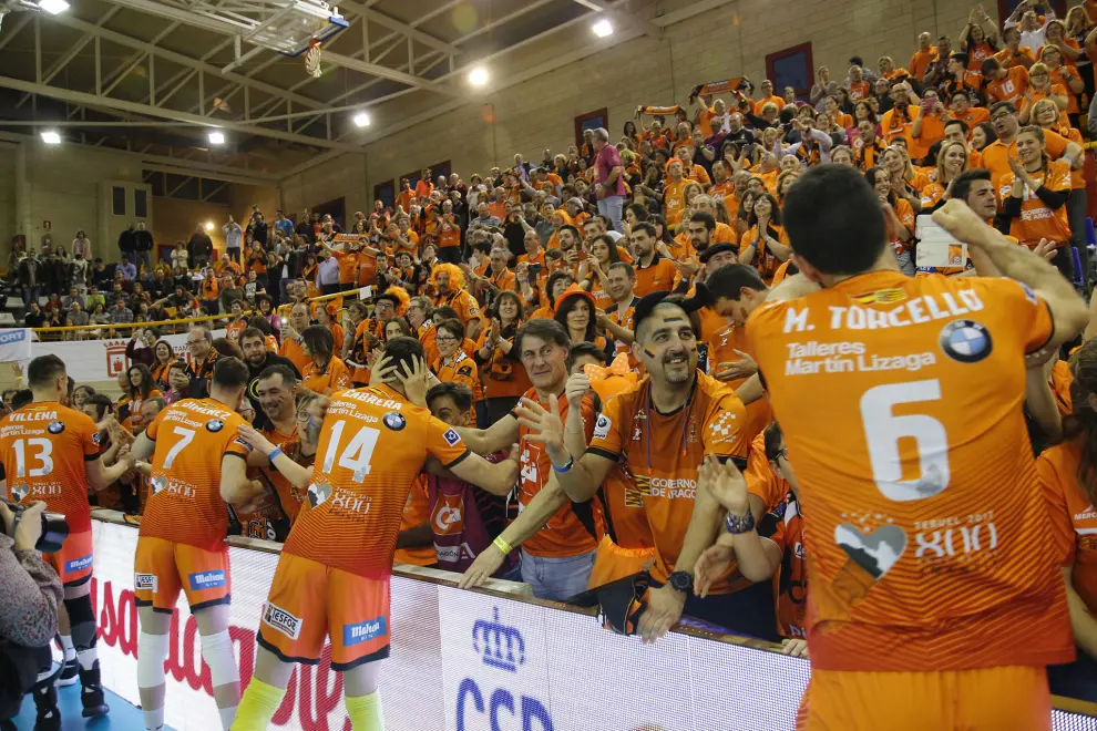 El Club Voleibol Teruel, campeón de la Copa del Rey