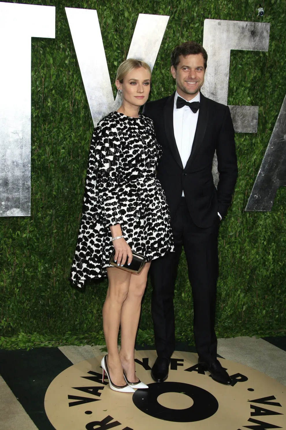 Lo peor: Diane Kruger tuvo peor gusto que su pareja, el actor canadiense Joshua Jackson, a la hora de elegir su vestido.