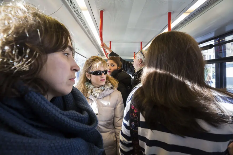 Segunda jornada de huelga del tranvía de Zaragoza