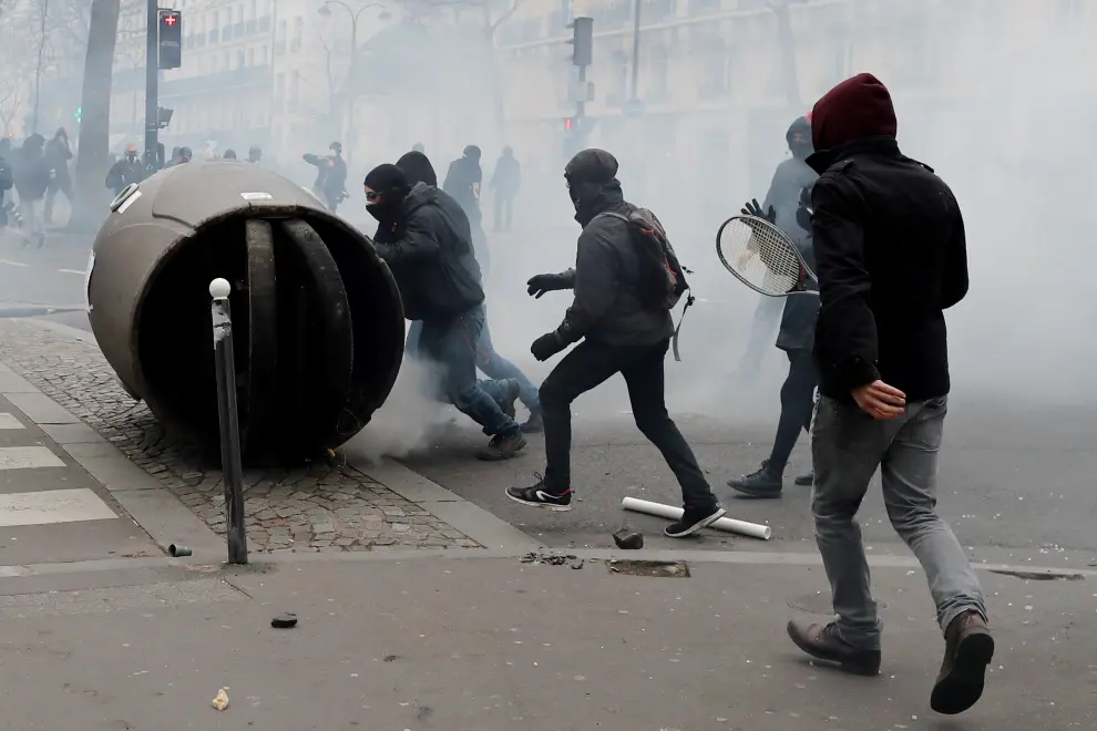 Manifestaciones en Francia