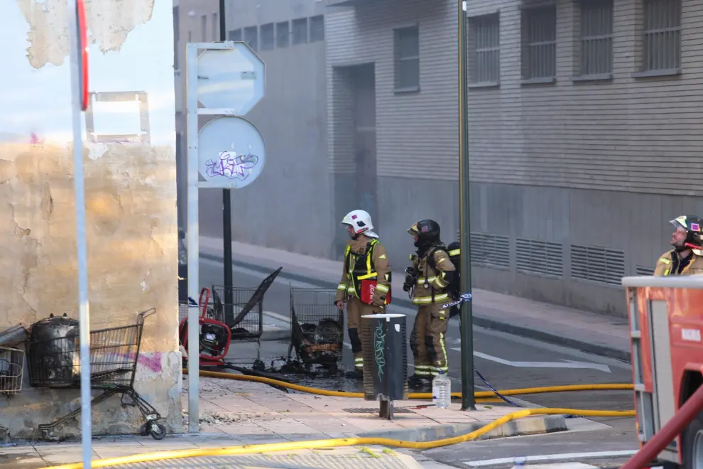 Declarado un incendio en una vivienda en la calle María Callas