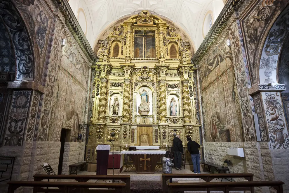 Interior de la Iglesia de la Asunción.