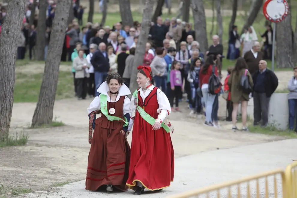 Celebración del día de San Jorge en Huesca