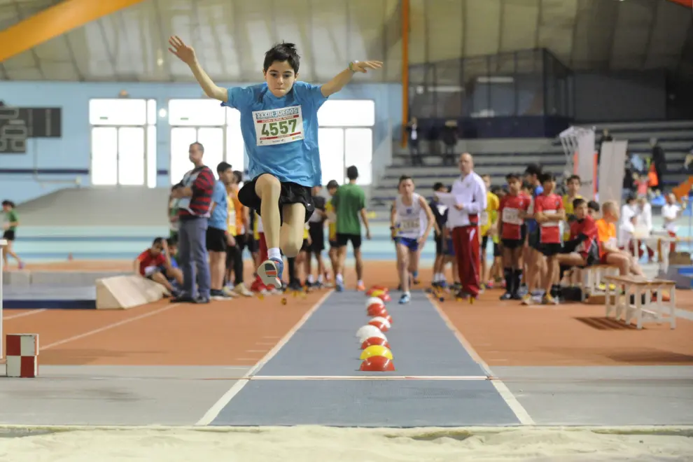 Atletismo. Campeonato de Aragón de pista cubierta