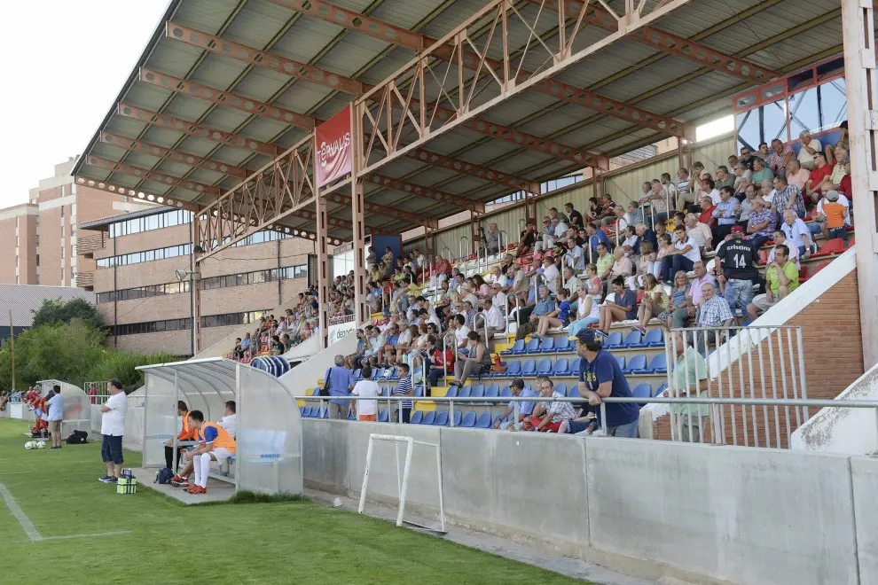 Partido de liga CD Teruel - Cariñena Monte Ducay /2016-08-28/ Foto Jo