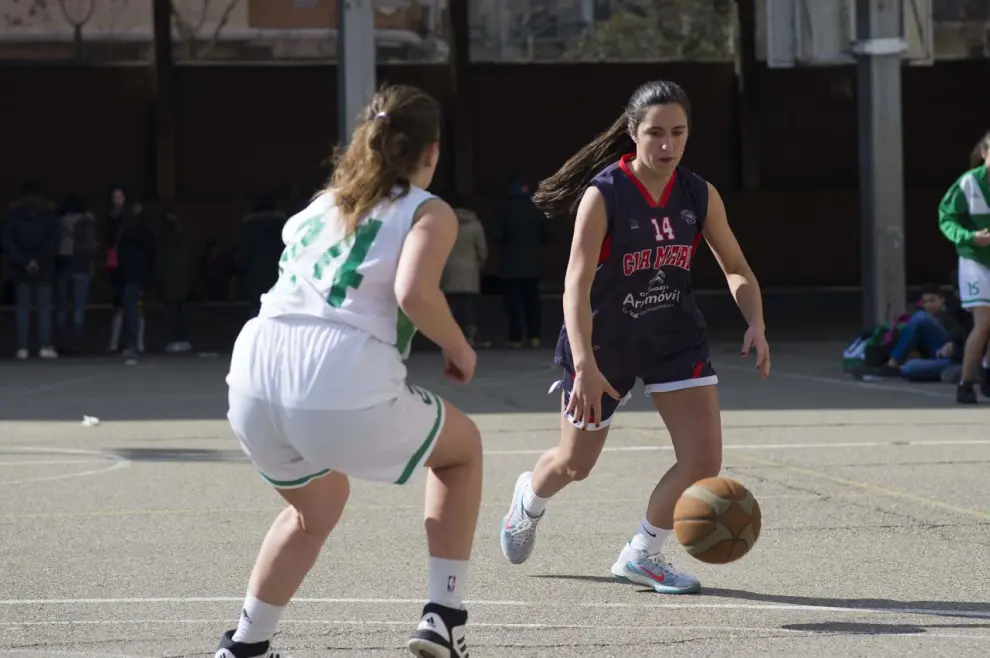 Baloncesto. Campeonato de Aragón Cadete Femenino- Compañía de María vs. El Olivar