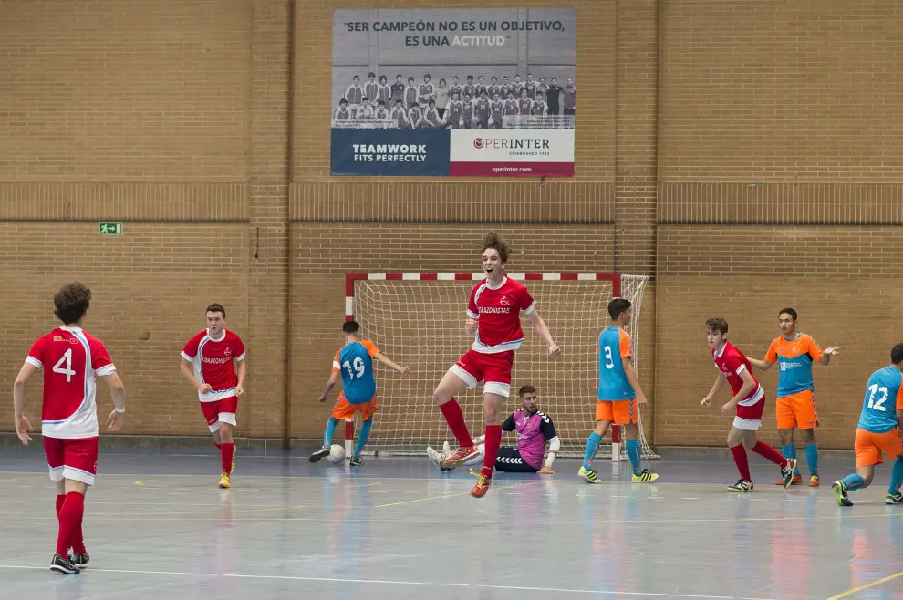 Fútbol sala. Campeonato España Juveniles- Corazonistas vs. Malta 97.