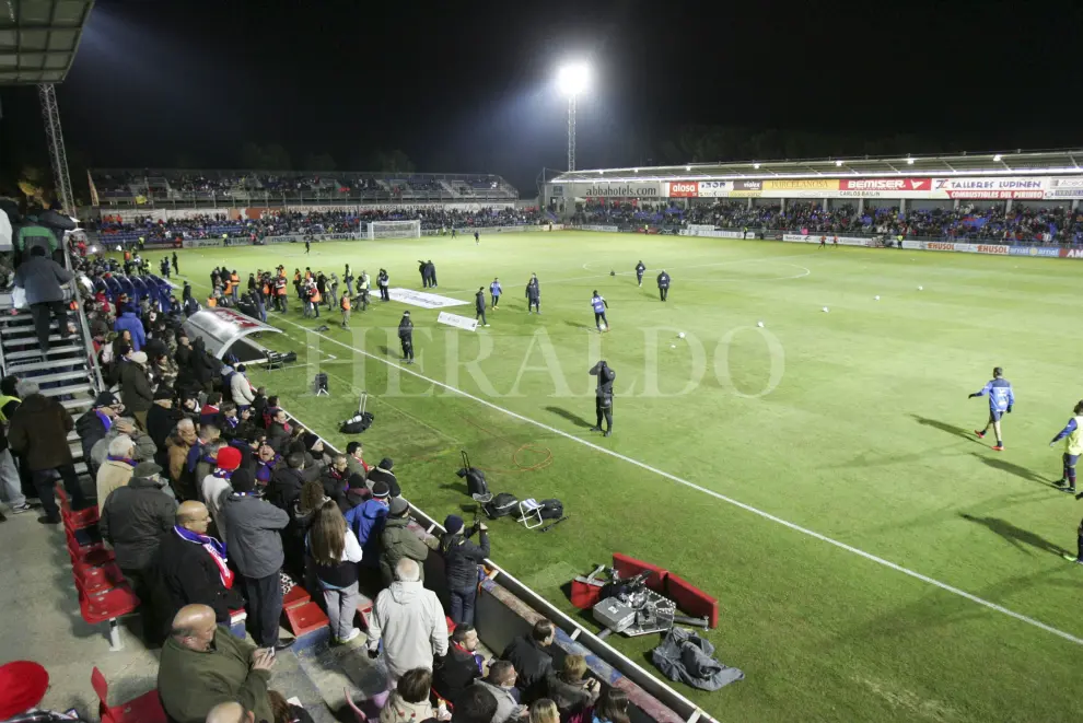 Partido de Copa del Rey entre la SD Huesca y el FC Barcelona celebrado el 3 de diciembre de 2014 en El Alcoraz | Javier Blasco