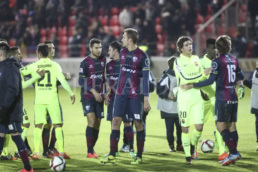 Partido de Copa del Rey entre la SD Huesca y el FC Barcelona celebrado el 3 de diciembre de 2014 en El Alcoraz | Javier Blasco