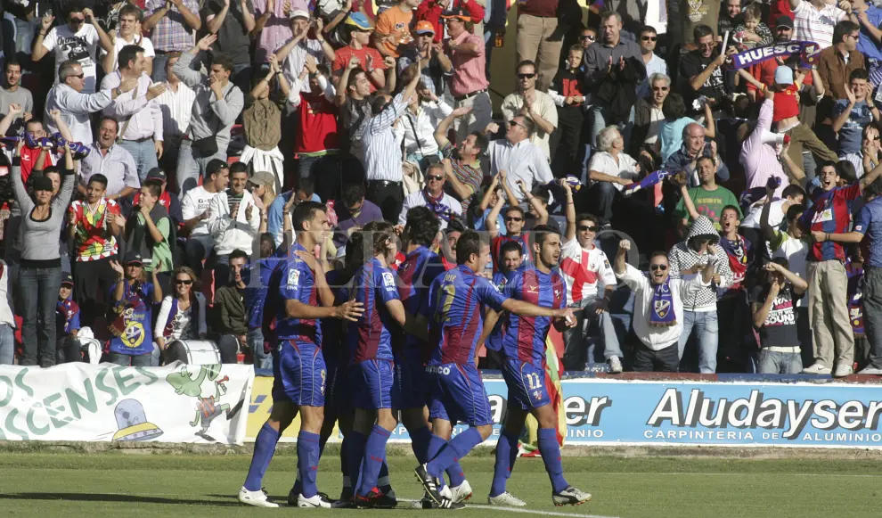 Primera victoria en Segunda División ante el Eibar el 13 de septiembre de 2008