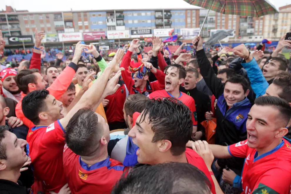 El Teruel celebra el 75 aniversario con el ascenso a Segunda B