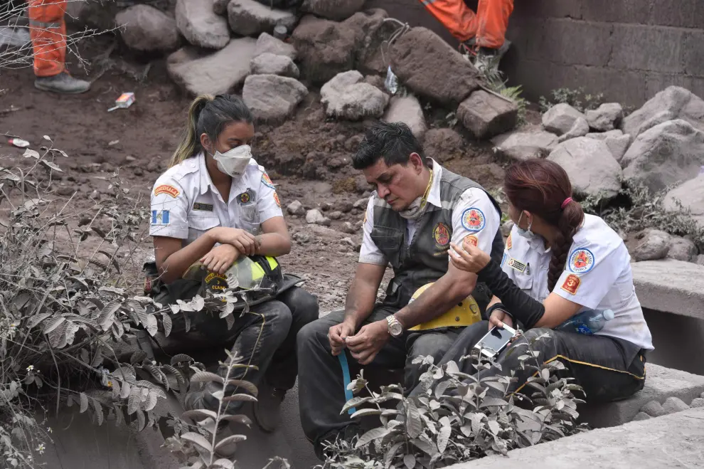 Un volcán causa al menos 70 muertos en Guatemala
