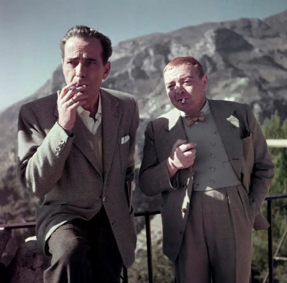 Humphrey Bogart y Peter Lorre