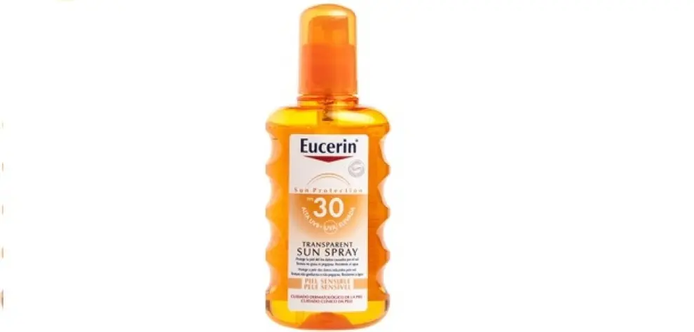 Eucerin Sun Spray Transparent. Buena calidad. 70 puntos.
