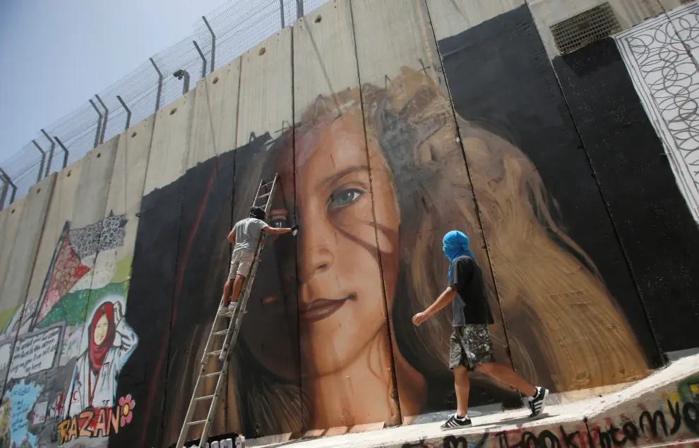 La adolescente palestina Ahed Tamimi se ha convertido en un símbolo de la resistencia palestina